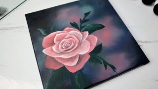 easy flower painting 💐 #shorts #paintingideas #paintingtutorial #acrylicpainting #paintingvideo