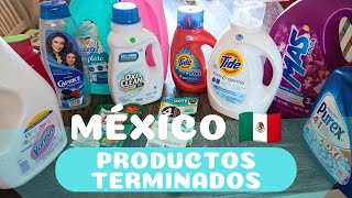 Reseña Productos de limpieza terminados México 🇲🇽#tide #mascolor #suavitel #oxiclean #reseñas #viral