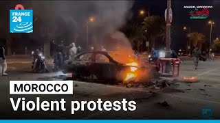 Morocco rocked by violent clashes as youths protest health, education system • FRANCE 24 English