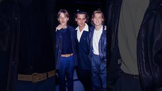 🎬✨ Rare 1990s Moment: DiCaprio, Depp & Pitt Together! ✨🎬