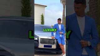 Ronaldo $50M Rolls-Royce vs Messi $20M Ferrari 🔥  #ronaldo  #messi #cr7 #shorts