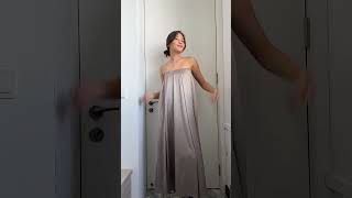A dress with POCKETS and detachable straps?? #ootd #dresses #outfitideas #dinneroutfit #outfitinspo