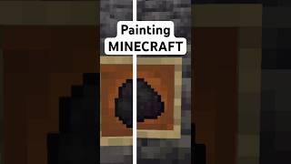 Painting COAL in Minecraft!