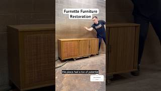 🪄Furnette Sideboard Restoration #midcenturymodern #furniturerestoration #furnitureflip #furniture