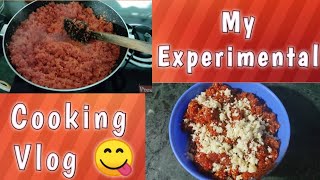 #My #Experimental #Cooking #Vlog - #Special #Gajar ka #Halwa in my style 😎😉