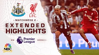 Newcastle United v. Liverpool | PREMIER LEAGUE HIGHLIGHTS | 8/25/2025 | NBC Sports