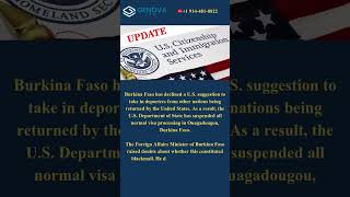 U.S. Cuts Visa Services in Burkina Faso! Here’s Why..🚨 #VisaNews #VisaBan #VisaCrisis #Deportation