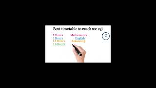 "📚 Best Timetable to Crack SSC CGL 2025 | 🔥"#SSCPreparation  #StudyTimetable #SSCStrategy #SSCShorts