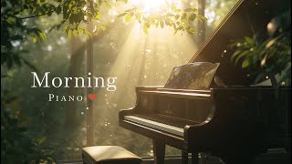 Morning Piano & Nature Sounds | Relaxing Music for a Fresh Start and Peaceful Mind