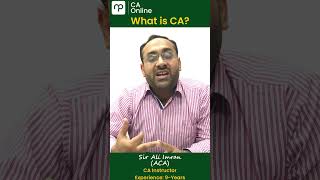 What is CA? | Sir Ali Imran (ACA) | Nearpeer | CA