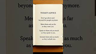 ADVICE | #psychology #quotes #shorts #motivation #motivationalquotes #love