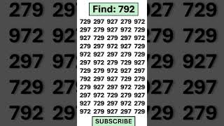 Find the number game – Beat this optical illusion!#findthehiddennumber