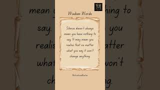 Wisdom Words #wisdom #motivation #inspiration #lifechangingadvice #motivationalquotes