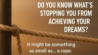 Do you know what's stopping you from achieving your dreams? “The Elephant and the Rope” #motivation