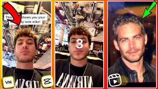 Reel New Trend - Paul Walker/ Celebrity Look Alike/ elijahwireman - VN, CapCut Editing Full Tutorial