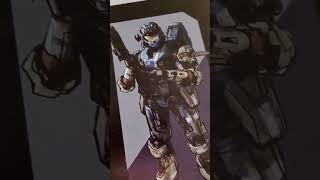 Halo Reach Concept Art 🎨 'Carter Noble-1' #halo #haloreach #haloinfinite #conceptart #digitalart