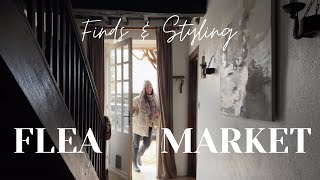 The biggest FLEA MARKET of the year begins! | Haul & Style | Early MORNING visuals