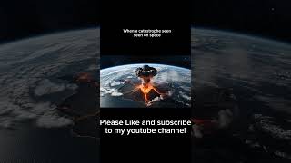 If a Meteor strike caught on space