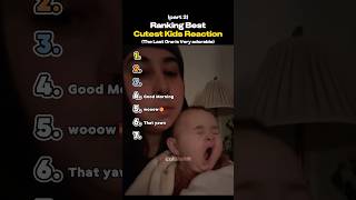 Ranking Best Cutest Kids Reaction