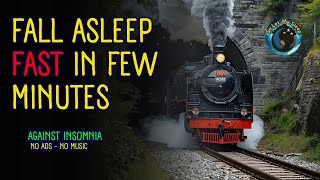 [NO ADS] Fall Asleep FAST with Train Sounds [NO MUSIC] - White Noise | Relax to the Rhythm