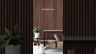 Wood paneling that feels like home 🏡