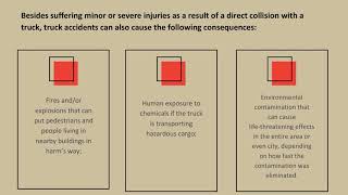 Truck Accidents Can Leave Life Changing Effects