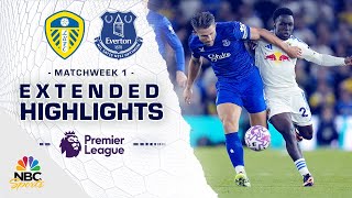 Leeds United v. Everton | PREMIER LEAGUE HIGHLIGHTS | 8/18/2025 | NBC Sports