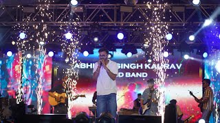 Aadat Live | Rock Band Performance | Atif Aslam | Audience Singing Together | Kalyug | Abhinav Live 