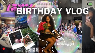 15TH BIRTHDAY DINNER + VLOG || spend my birthday dinner w/ me