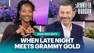 Tems Talks Grammy Glow-Up + Jimmy Kimmel Crashes JHud’s Couch