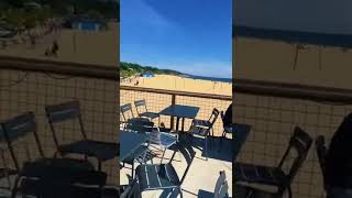 The perfect spot to relax and order some drinks! #shorts #summer #beachlife #beachwaves #lake #relax