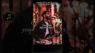 The Echo in Your Room | Emotional Ballad Lyric Video | Heartfelt Love Song