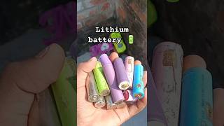 KABAD ME LITHIUM BATTERY 🔋 PAYA HU 😱 #experiment #projects #lithium #battery #tech #diy #shorts