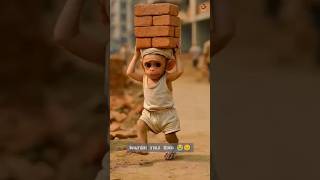 emotional 😭 monkey sad story 😢😭😭😢 #sadstory #emotional #emotionalmonkey #viral #shorts