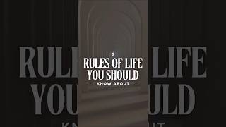 9 Rules Changed My Life! #changelife #lifechangingquotes #lifequotes #changequotes #life #viralshort