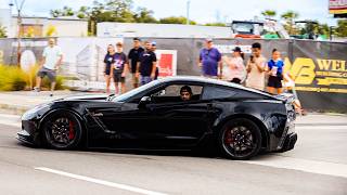 Orlando Cars and Coffee BEST SHOW YET!! | Pullout's, Flybys and Full Sends!! July 2025