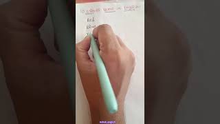 10 Colour Names in english #english #shorts #youtubeshorts #colournames in English #viralshort