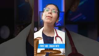 Snake Bite First aid | [First Aid - Snake Bite] | In Short #shorts
