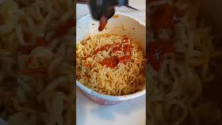 Should you eat #Tapatío ramen with Tapatío? Valentina? or both? Of course with lots of lime!⁠ ⁠ #ra