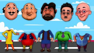 TEBAK GAMBAR MOTU PATLU SPIDERMAN VS HULK TANOS FIGHT WRONG HEAD AVENGERS SUPERHERO MARVEL