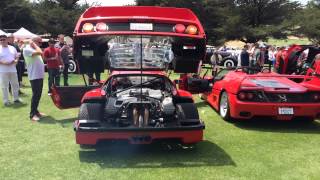 Ferrari F40 revving!