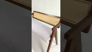 Nordic Rattan Bench #rattanfurniture #rattanchair #furnituremalaysia #mixhomedesign