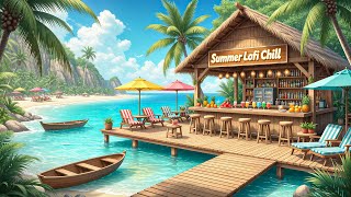 ✨ Calm Sunday Lofi Beats 🎶 Chillhop & Ocean Ambience