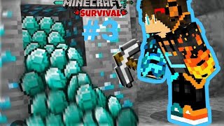 I Am Going To Mining Diamonds In My EKR City | Survival Series #3 | EKR Minecraft Gamer