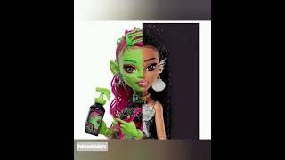 Katseye Monster High G3 face molds @MonsterHigh @katseyeworld @Mattel