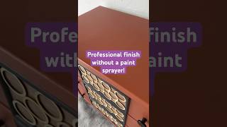 DON’T have a paint sprayer?? NO problem! #paintedfurniture #furnitureflip #diyfurniture