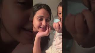 Saiyaara ❌Ek Mota Haathi ✅ #ekmotahathighumechala #saiyaara #kidspoem #baby #babygirl #newmom