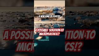 🤯New kind of plastic just dropped… and it disappears in seawater. #marineplastic #cleanerseas