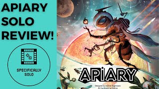Apiary Board Game  - Solo Mode Review!