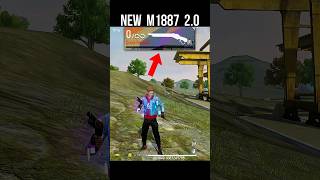 New M1887 2.0 🔥 M1887 Infinite in Free Fire New Update OB48 #srikantaff